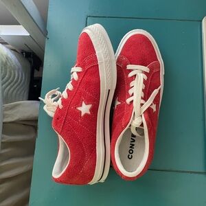Red converse